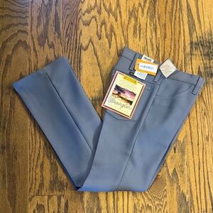 Wrangler Wrancher Classic Gray dress slacks pants 82gy